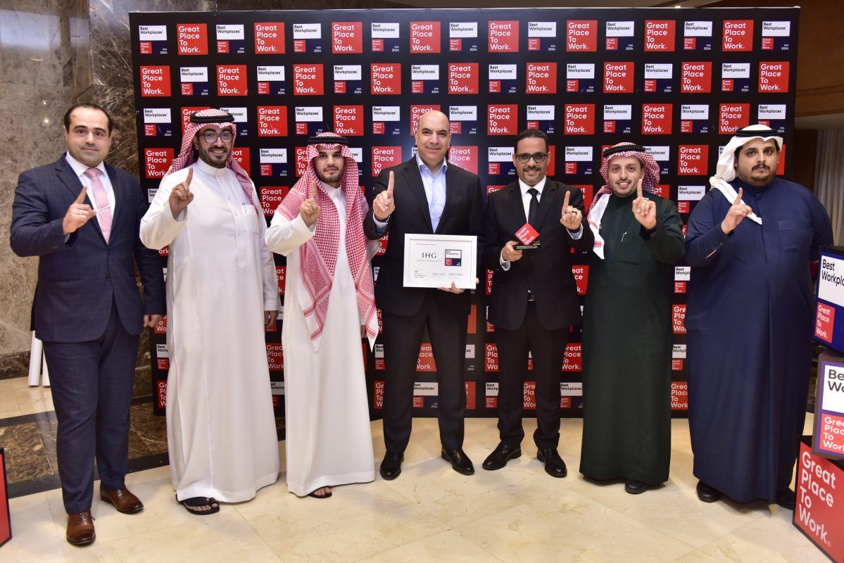 IHG Hotels & Resorts earns Number 1 Spot in Saudi Arabia’s Best Workplaces 2023